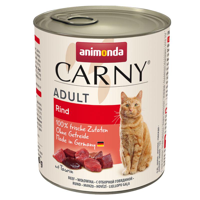 Natural meat cat food