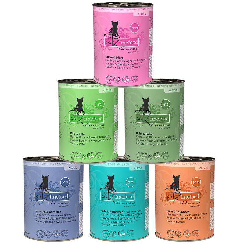 catz finefood Mixed Cans 6 x 400g
