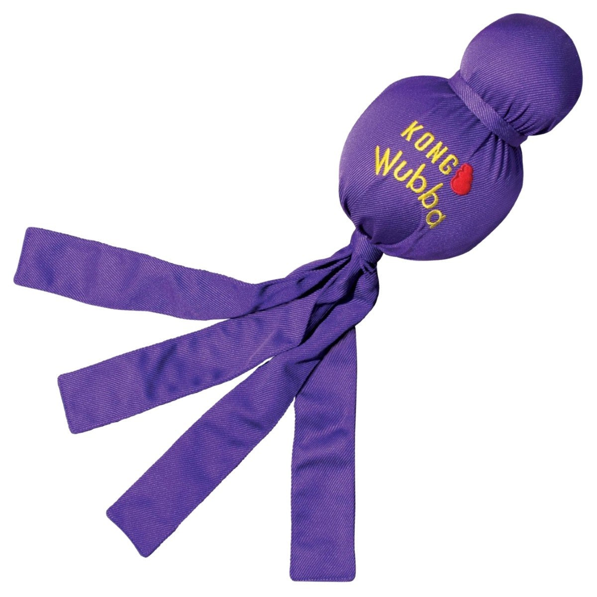 Purple KONG Wubba toy on a white background