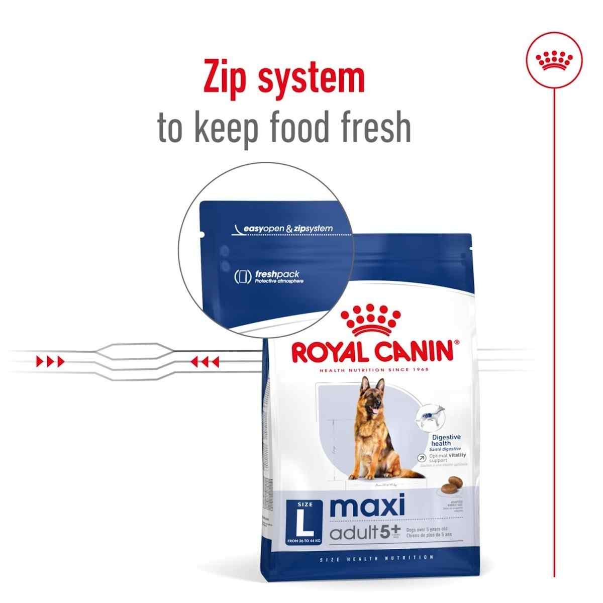 Royal Canin Maxi Adult 5+ Dry Dog Food 15kg