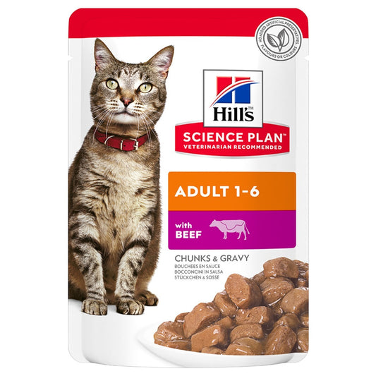 Hill’s adult cat pouches