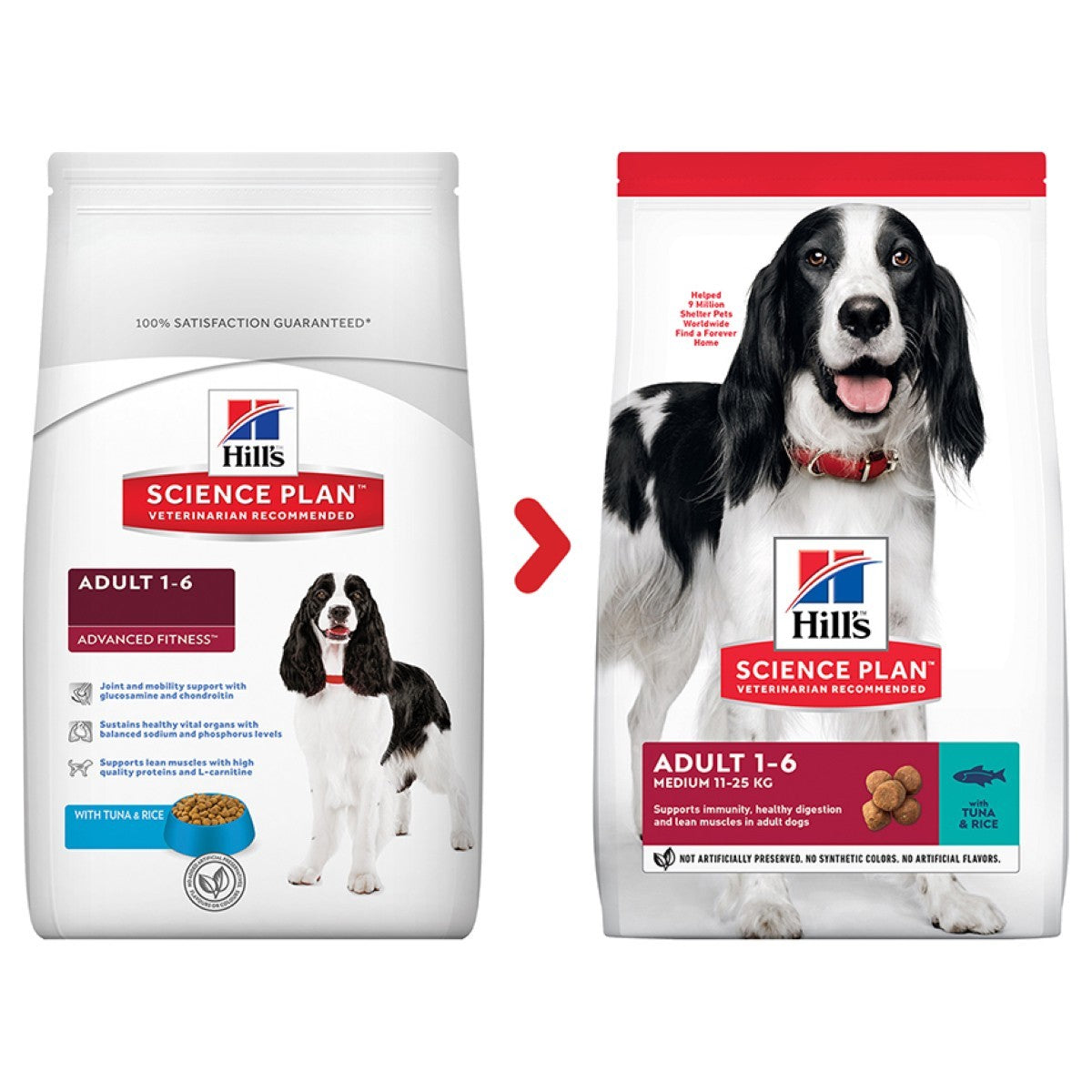 Medium breed tuna bag