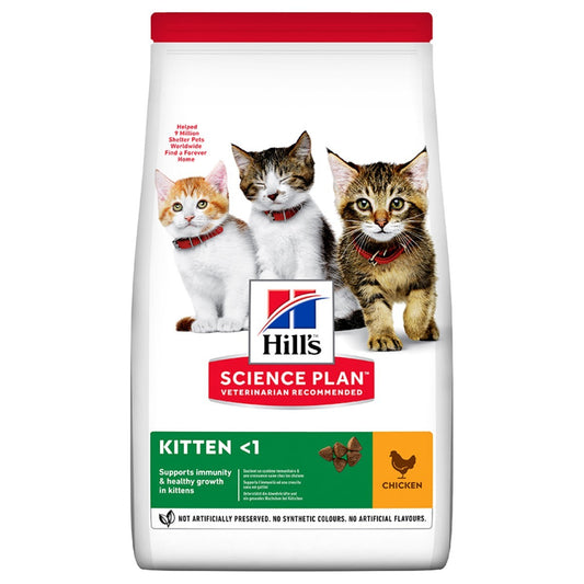 Hill’s chicken kitten food