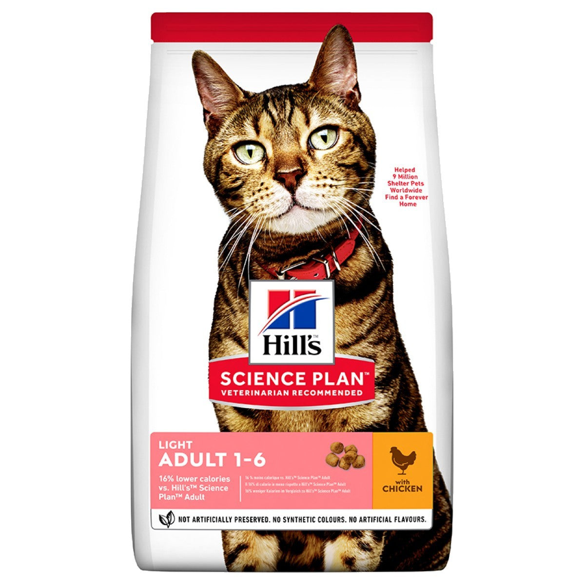 Hill’s light cat chicken