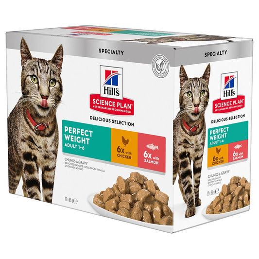 Hill's cat food pouches