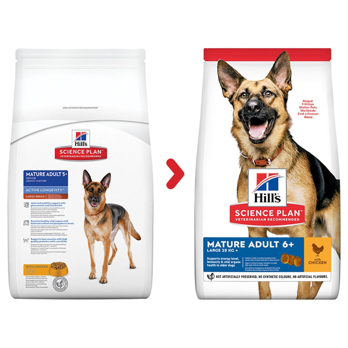 Hill’s 6+ dog food