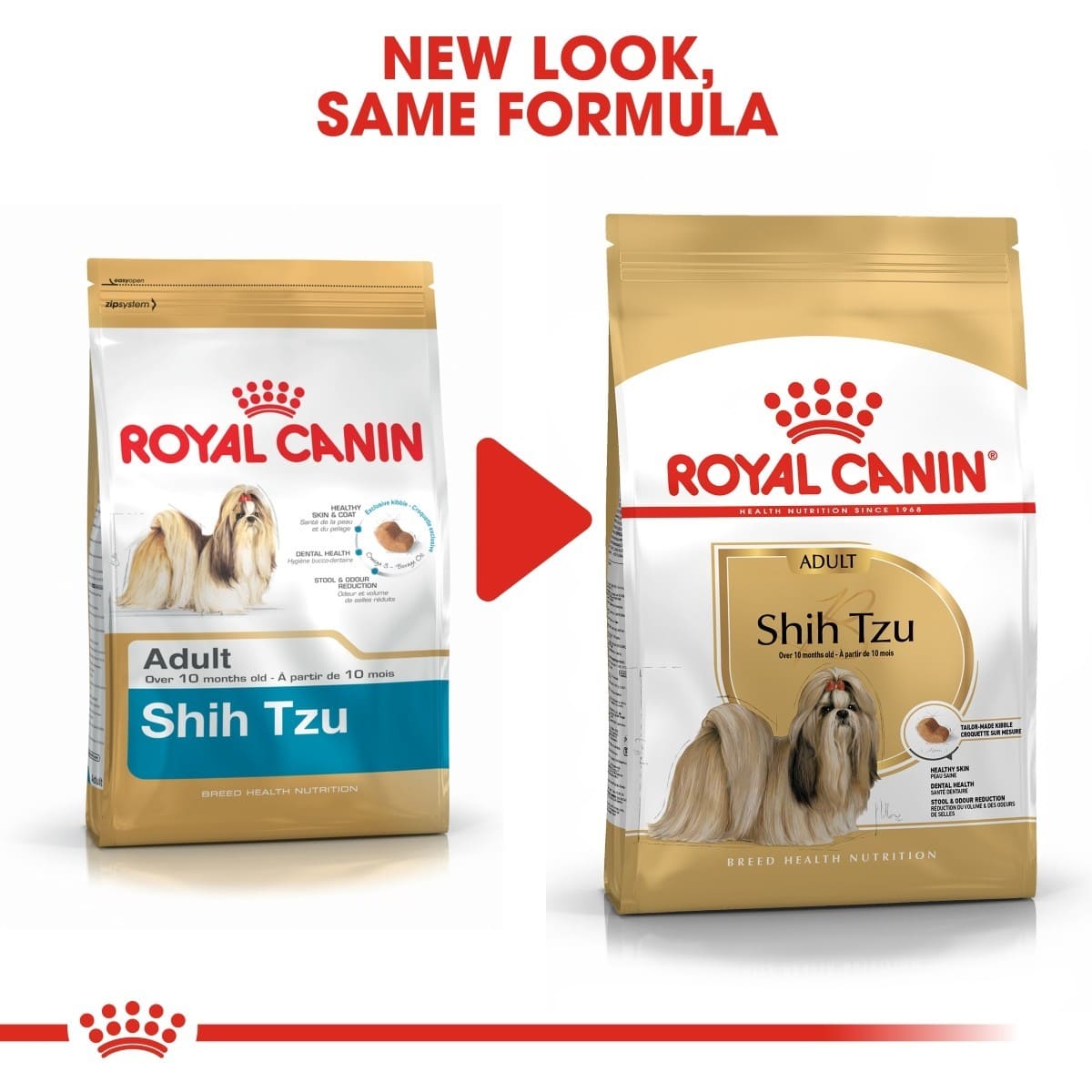 Small breed dog food kibble