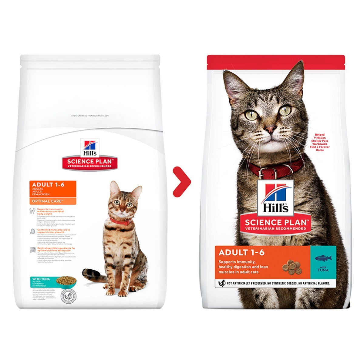 Hill’s adult cat tuna