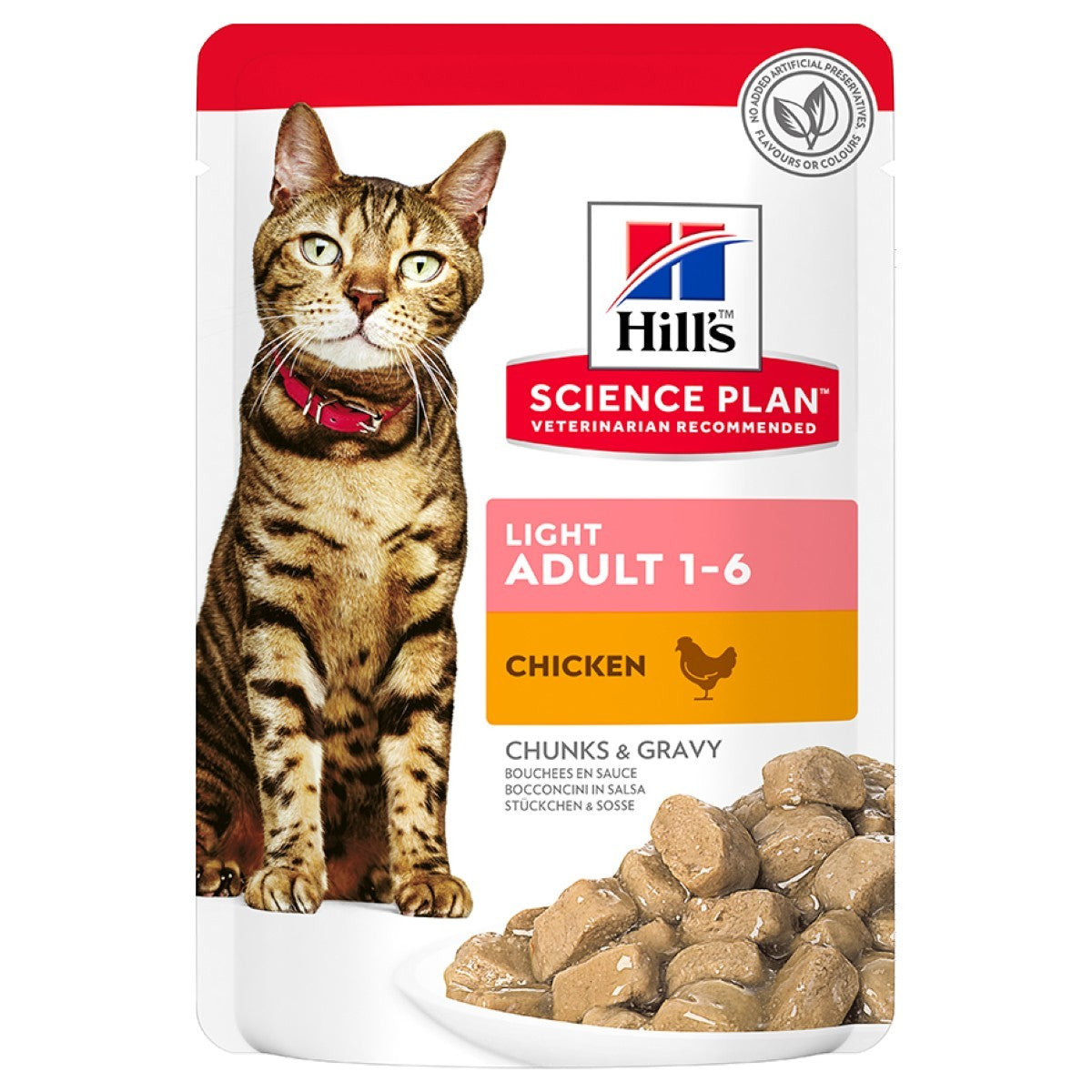 Adult light cat pouches