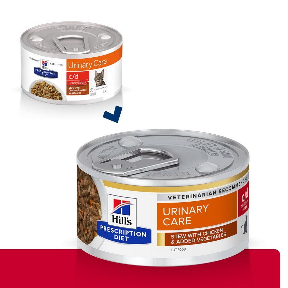 Chicken vegetable stew tin