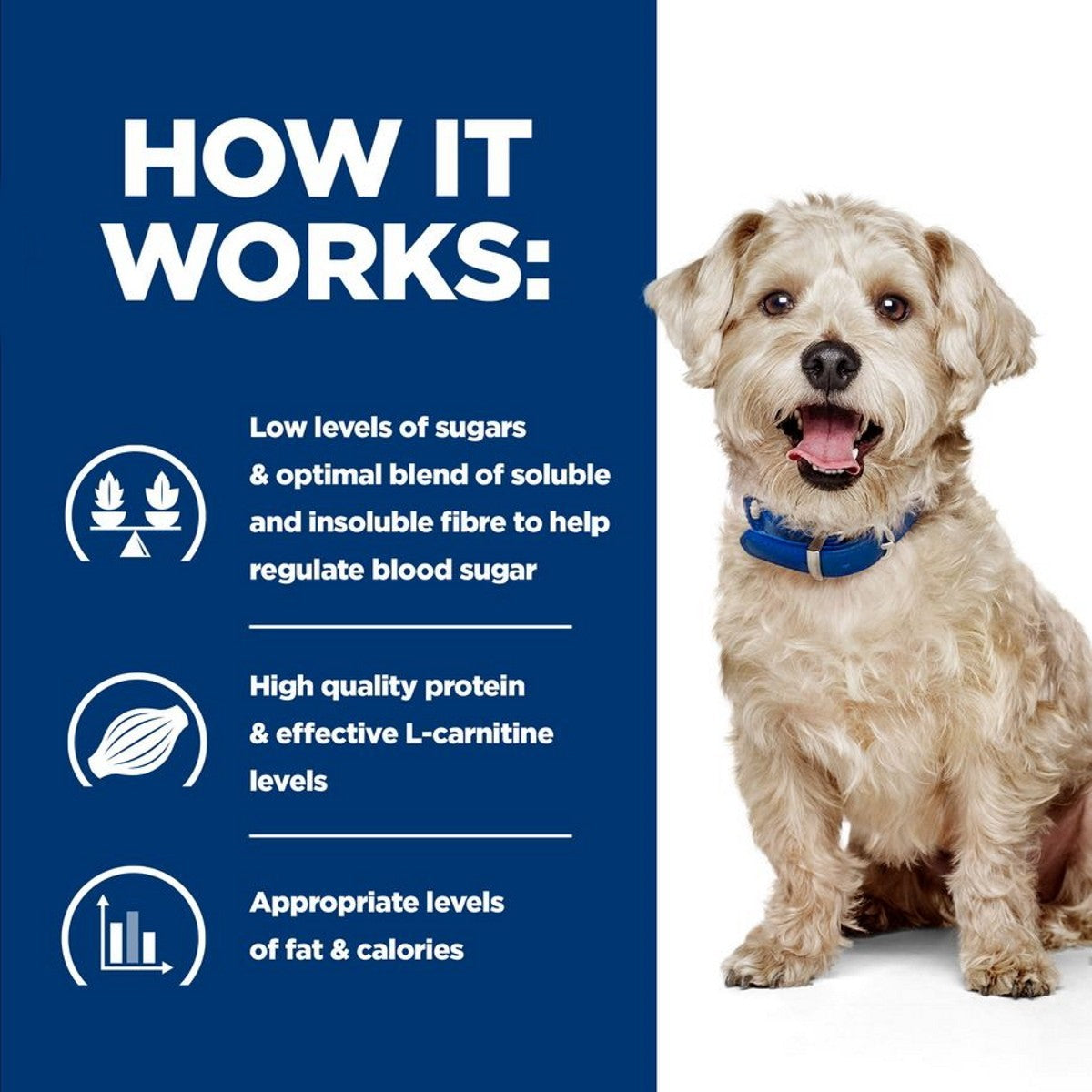 Dog food for diabetes