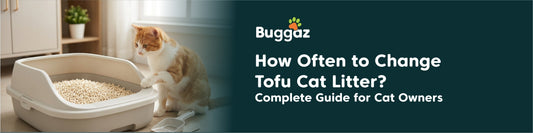 How often to change tufu cat litter