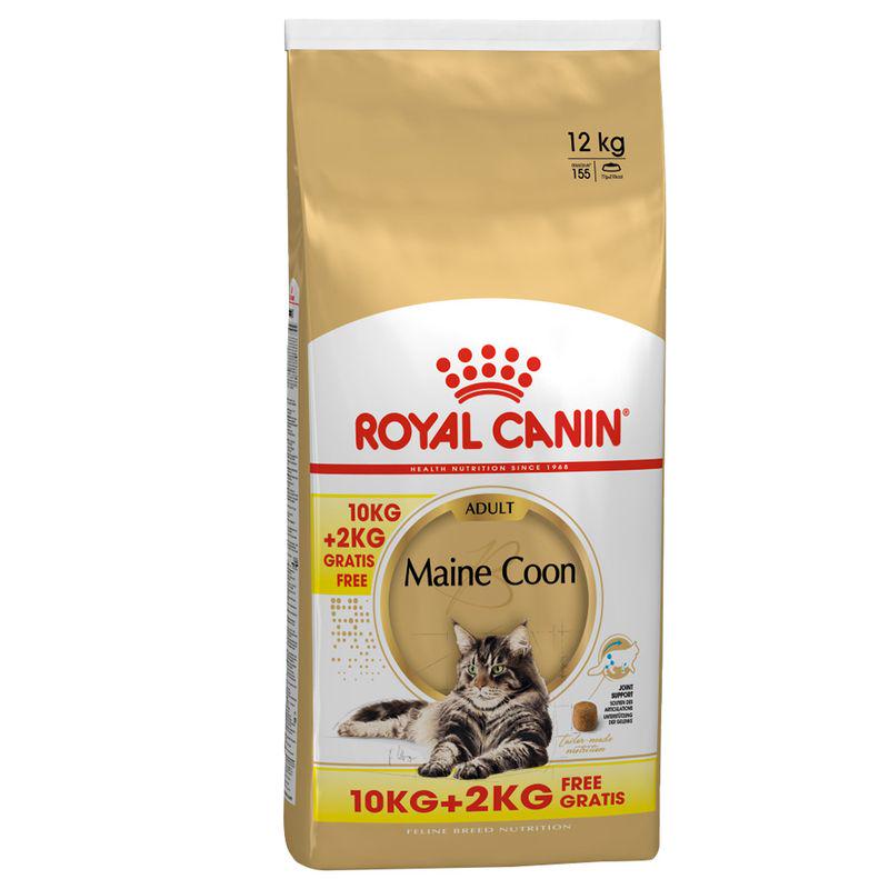 10 kg + 2kg Royal Canin Maine Coon Adult Dry Cat Food