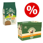 Load image into Gallery viewer, 1.5kg James Wellbeloved Kitten Dry Cat Food + 12x85g Wet Cat Food Bundle Price! *
