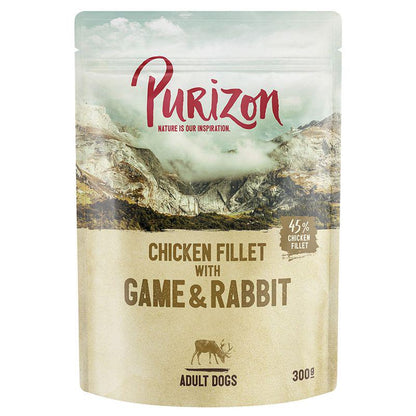 24 x 300g Purizon chicken fillet Adult Wet Dog Food 