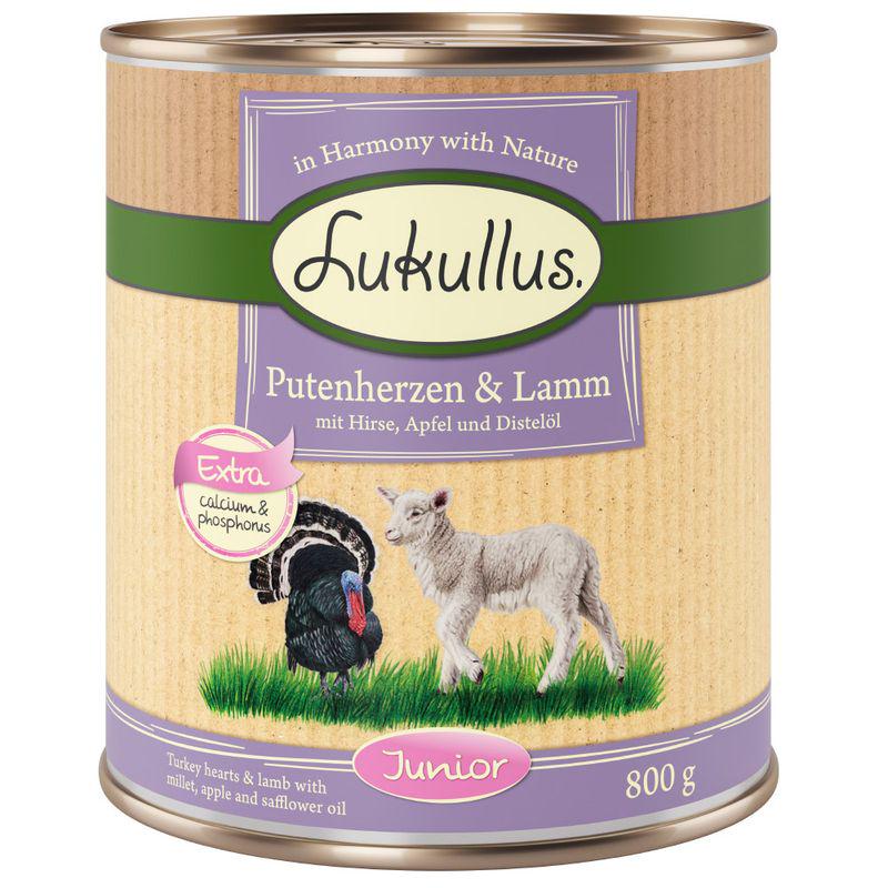 24 x 800g Lukullus Natural Wet Dog Food