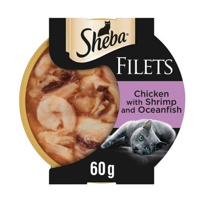 Cat food gravy fillets