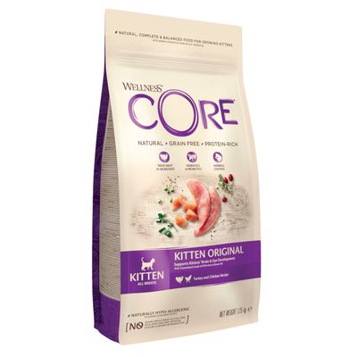 Grain-free kitten dry food