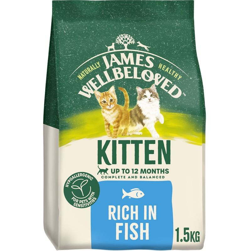 Hypoallergenic kitten meal