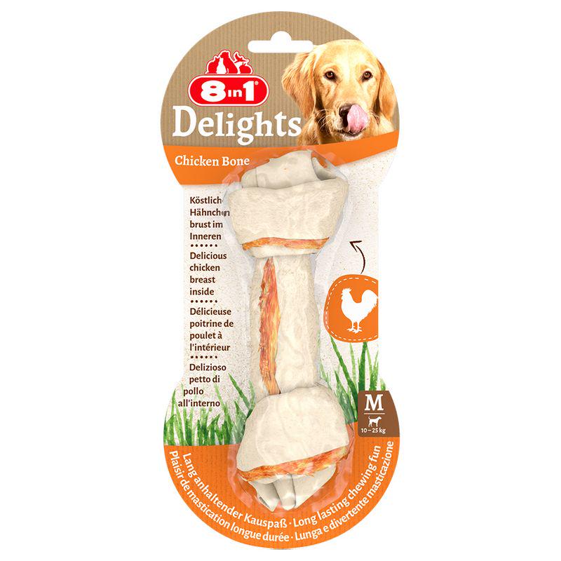 8in1 Delights Chew Bones - Chicken
