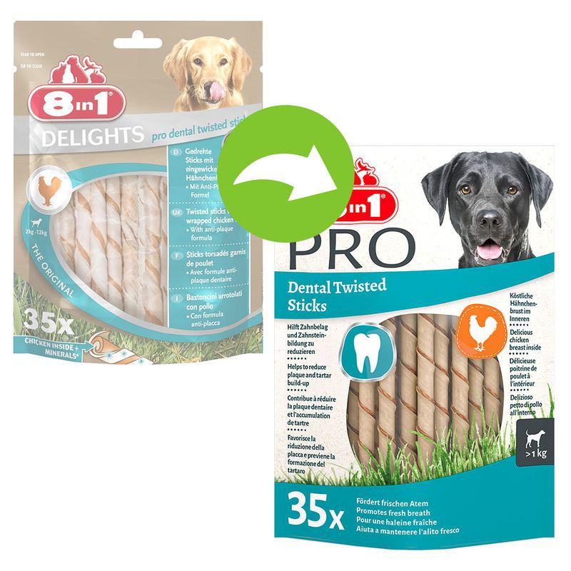 Pro dental dog chews