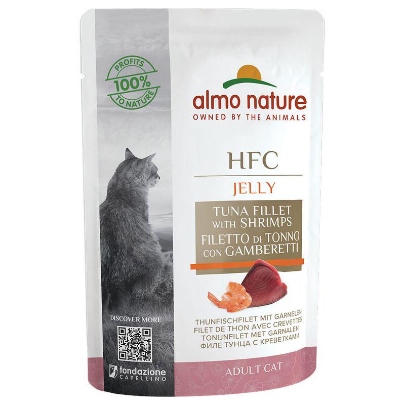 Almo Nature HFC Jelly Pouches for Cats 6 x 55g