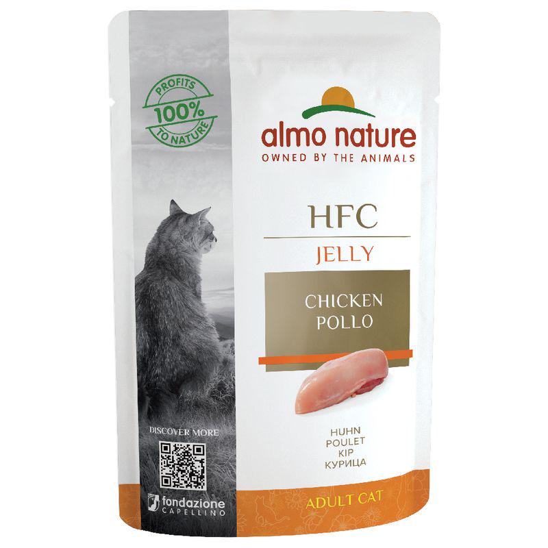 Almo Nature HFC Jelly Pouches for Cats 6 x 55g