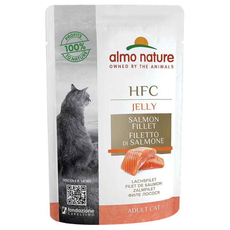 Almo Nature HFC Jelly Pouches for Cats 6 x 55g