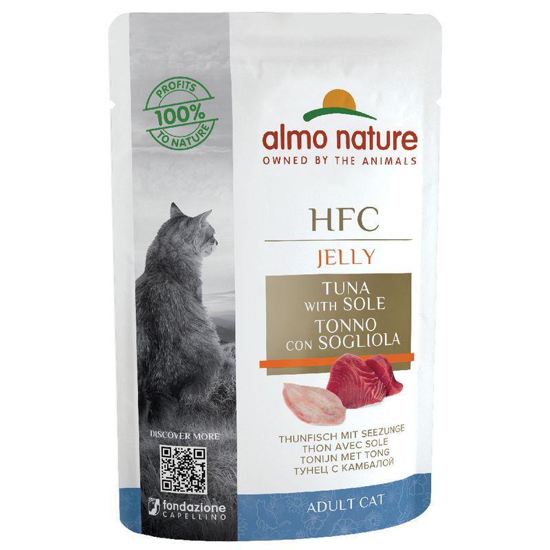 Almo Nature HFC Jelly Pouches for Cats 6 x 55g