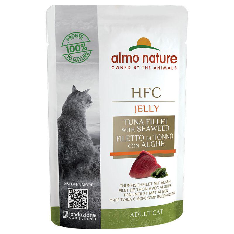 Almo Nature HFC Jelly Pouches for Cats 6 x 55g