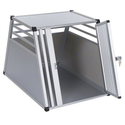 Ventilated pet transport box
