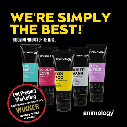 Tear-free puppy shampoo