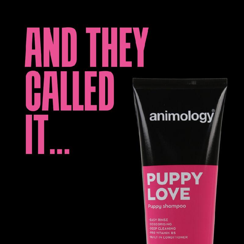 Mild shampoo for puppies