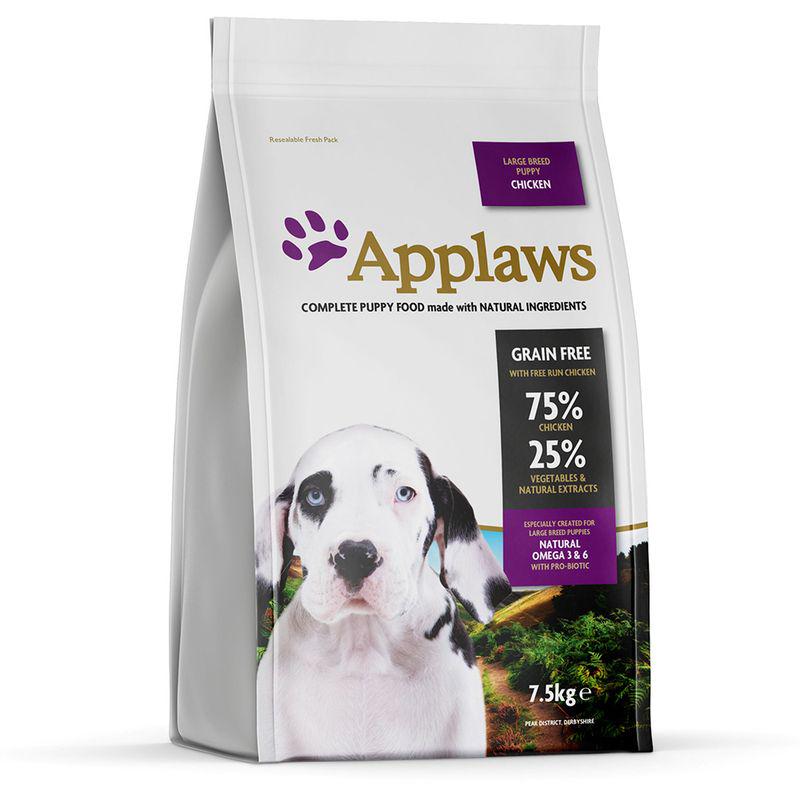 Large breed chicken puppy food
