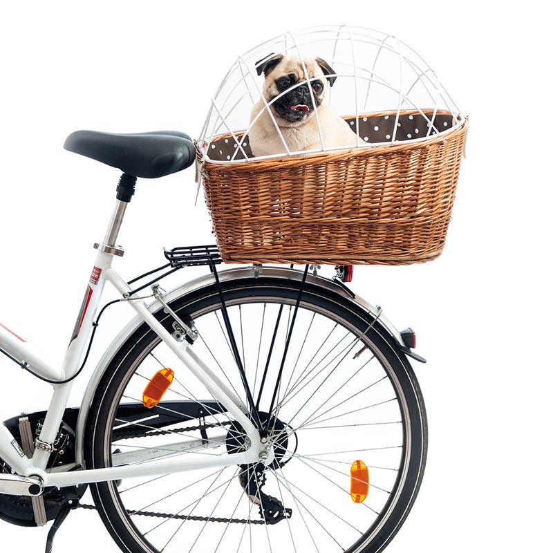 Sturdy bike cargo basket