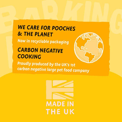 Barking Heads Carbon negative cooking Dog Food