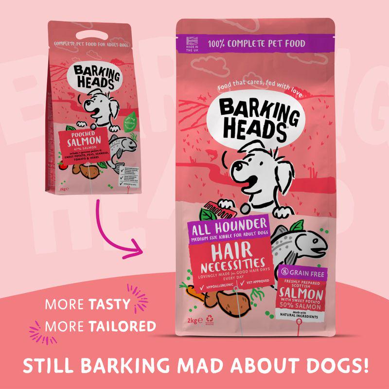 Barking Heads All Hounder Hair Necessities Salmon