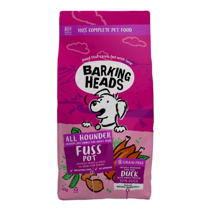 Barking Heads All Hounder Fuss Pot Duck Pet Food