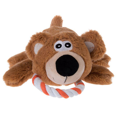 Dog toy with rope