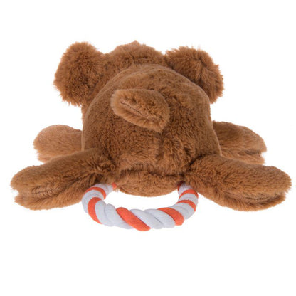 Bear shaped dog toy