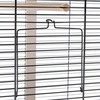 Swivelling feeding bar