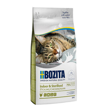 Balanced indoor cat nutrition