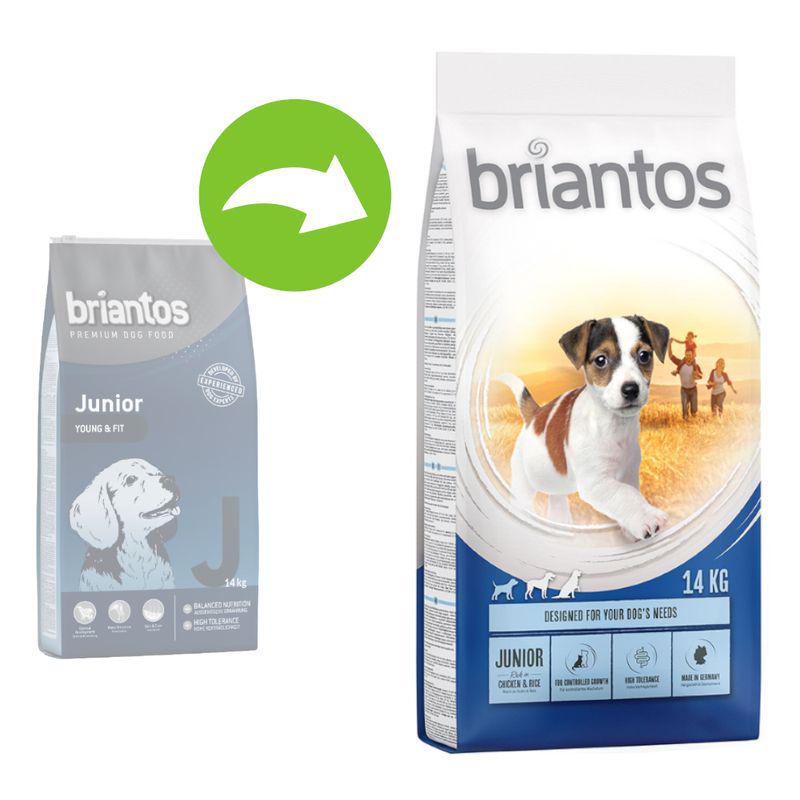 Briantos Junior dog food 14kg