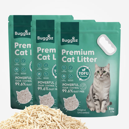 Buggaz Tofu Cat Litter