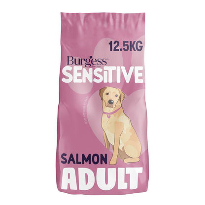 burgess salmon dog kibble