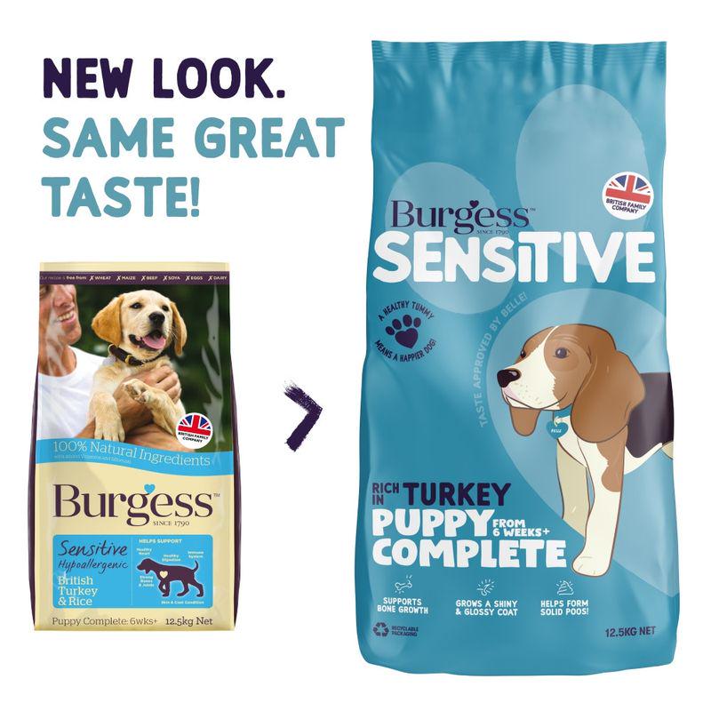 Puppy food for sensitive tummies