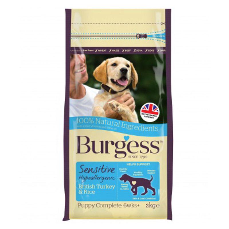Burgess hypoallergenic puppy diet