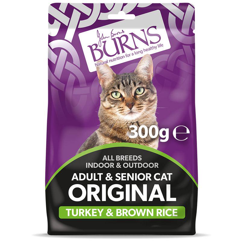 Burns Adult and Senior Cat Original Turkey and Brown Rice