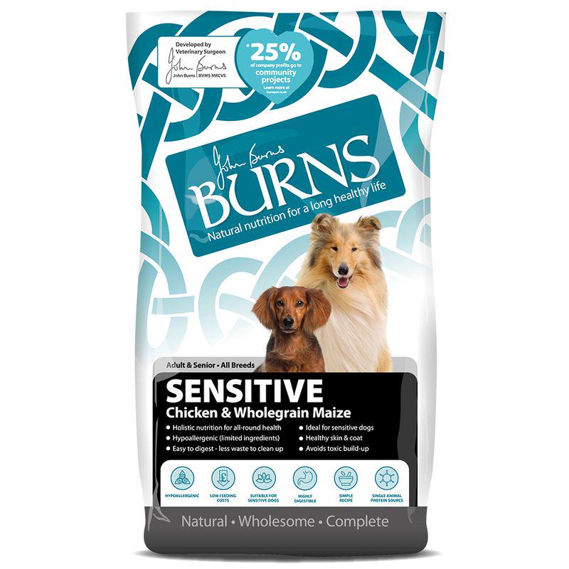 Burns Adult and Senior Chicken and Wholegrain Maize