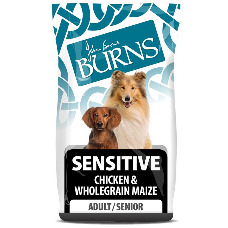 Burns Adult and Senior Sensitive - Chicken and Wholegrain Maize
